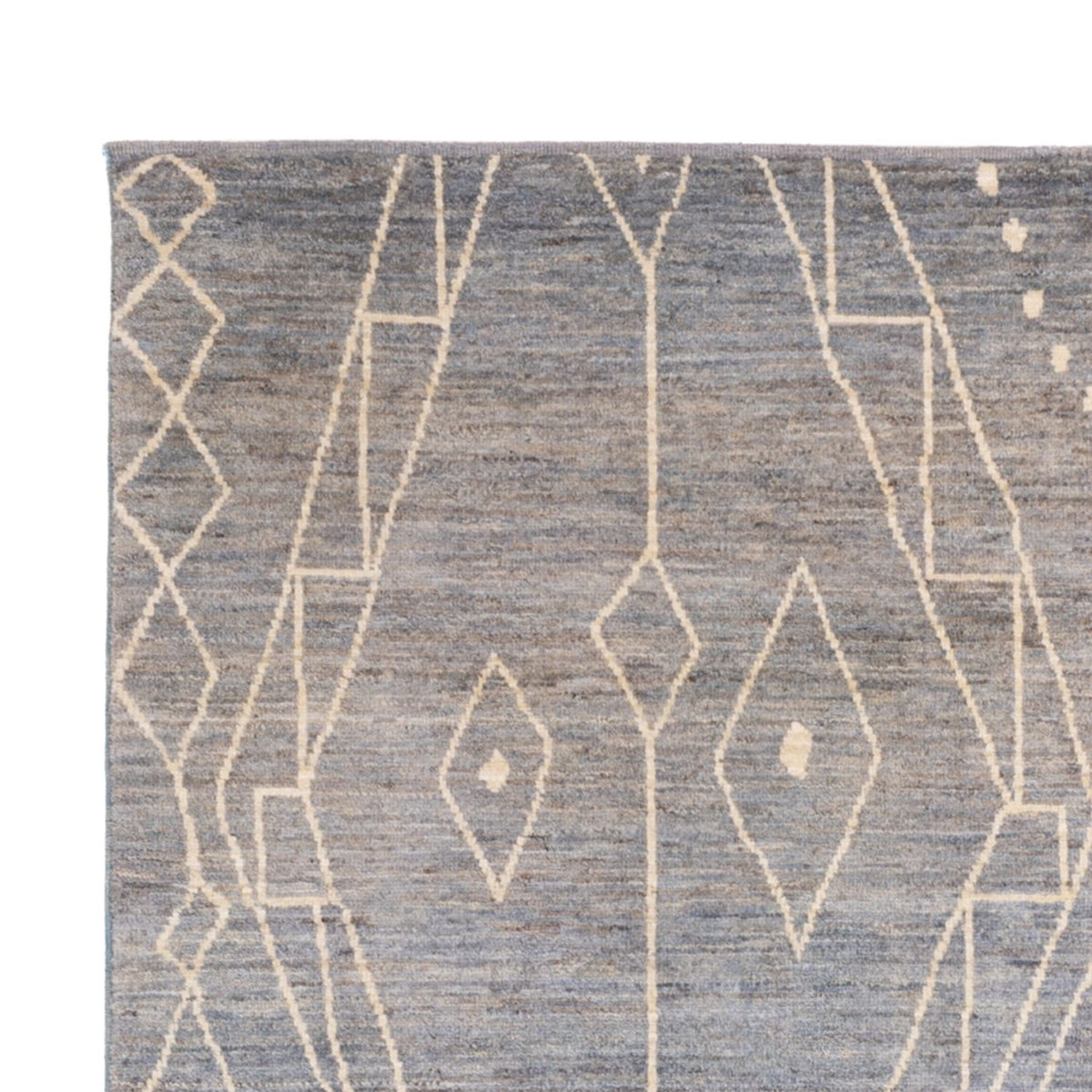 Tappeto berbero - 245 x 173 cm - blu mare
