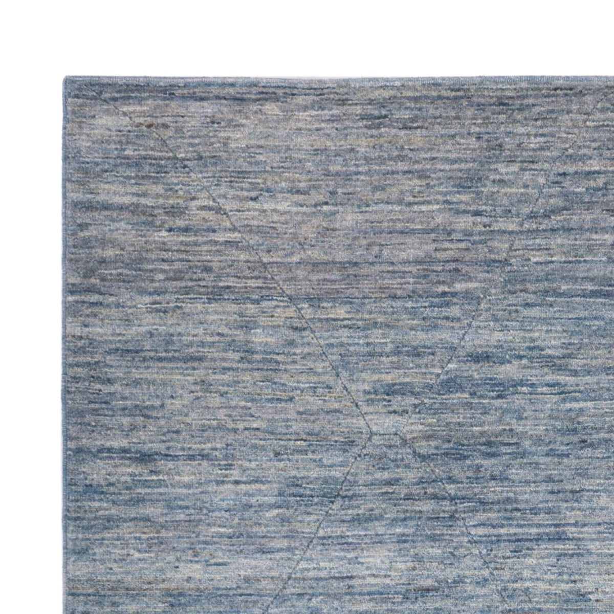 Tappeto berbero - 242 x 172 cm - blu mare