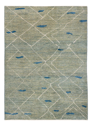 Tappeto berbero - 236 x 172 cm - verde chiaro