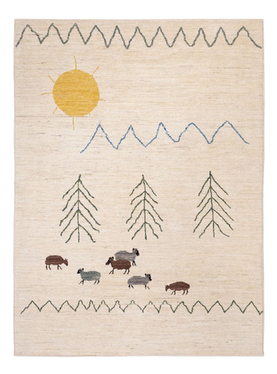 Tappeto berbero 170x232cm - Tappeto di lana