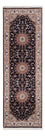 Tappeto corsia Tappeto orientale - Nain - Indus - 253 x 81 cm - blu scuro