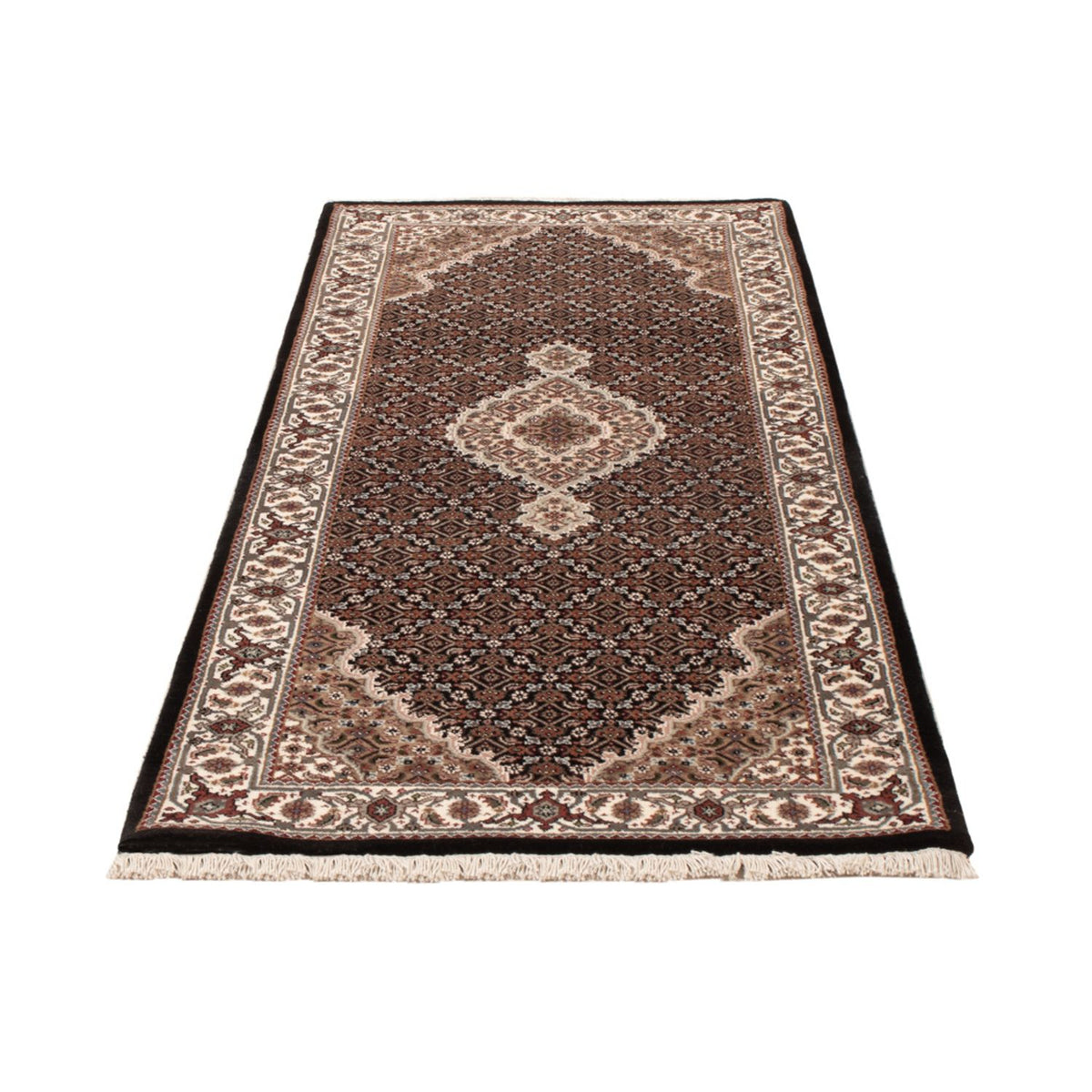 Tappeto corsia Tappeto orientale - Tabriz - 204 x 80 cm - beige scuro