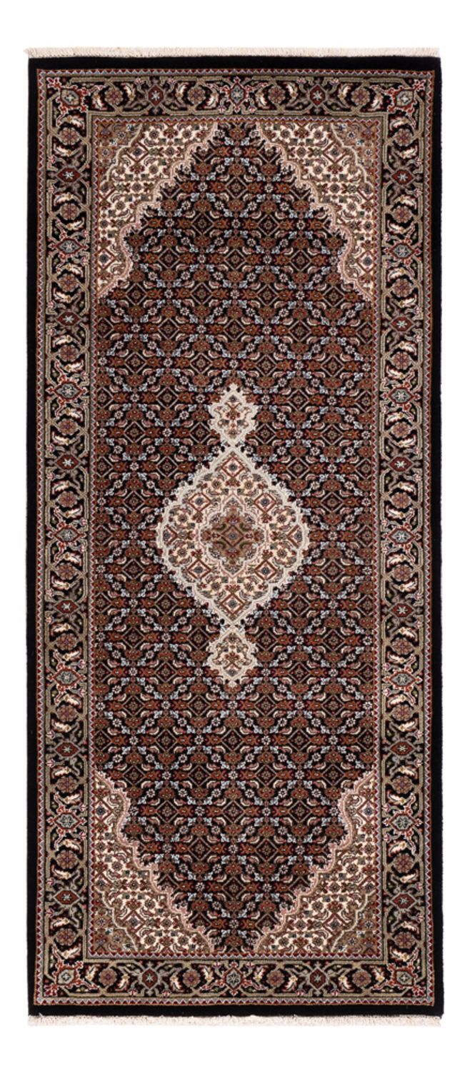Tappeto corsia Tappeto orientale - Tabriz - 202 x 85 cm - beige scuro