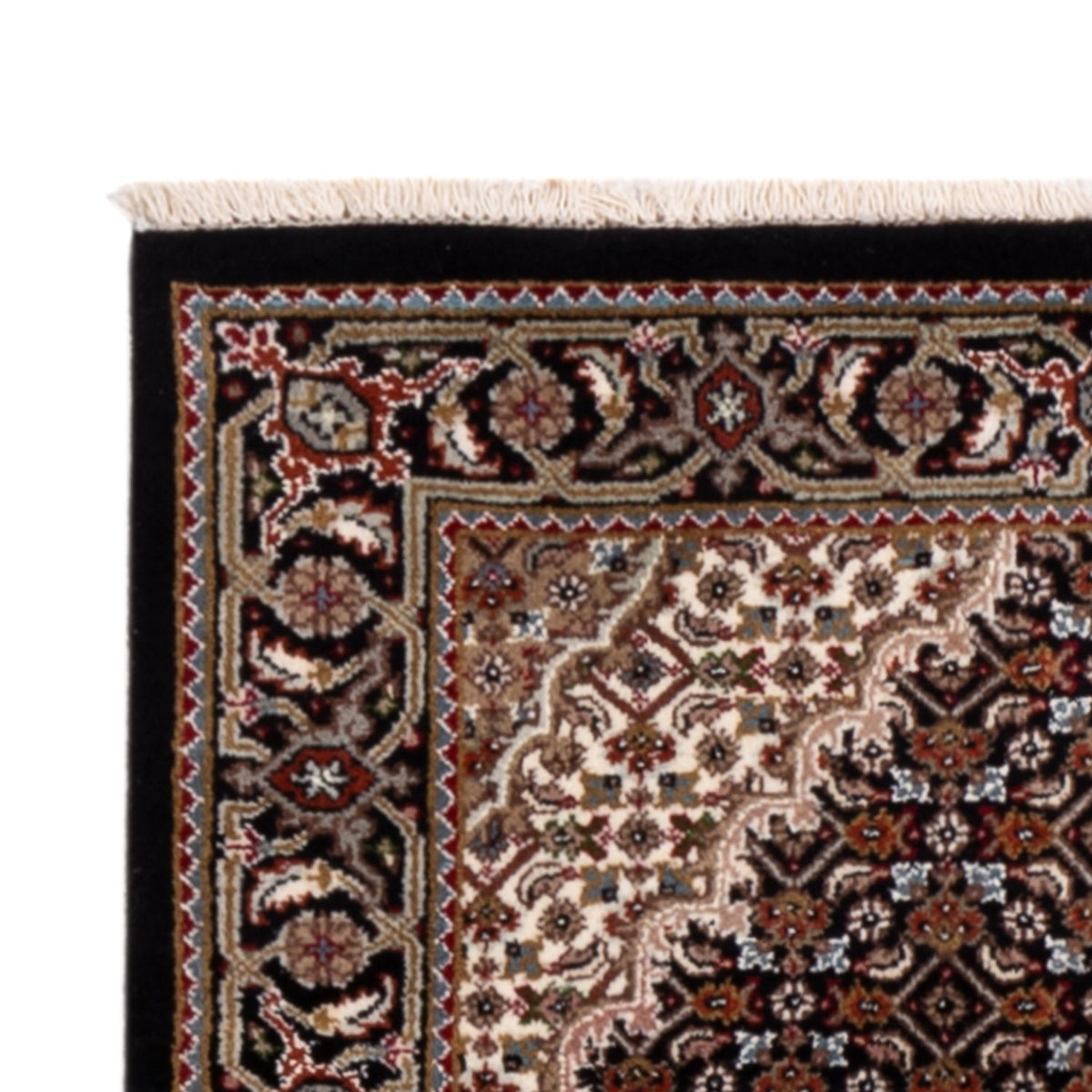 Tappeto corsia Tappeto orientale - Tabriz - 202 x 85 cm - beige scuro