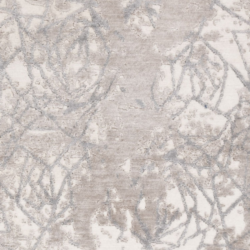 Tappeto di design - 203 x 152 cm - argento