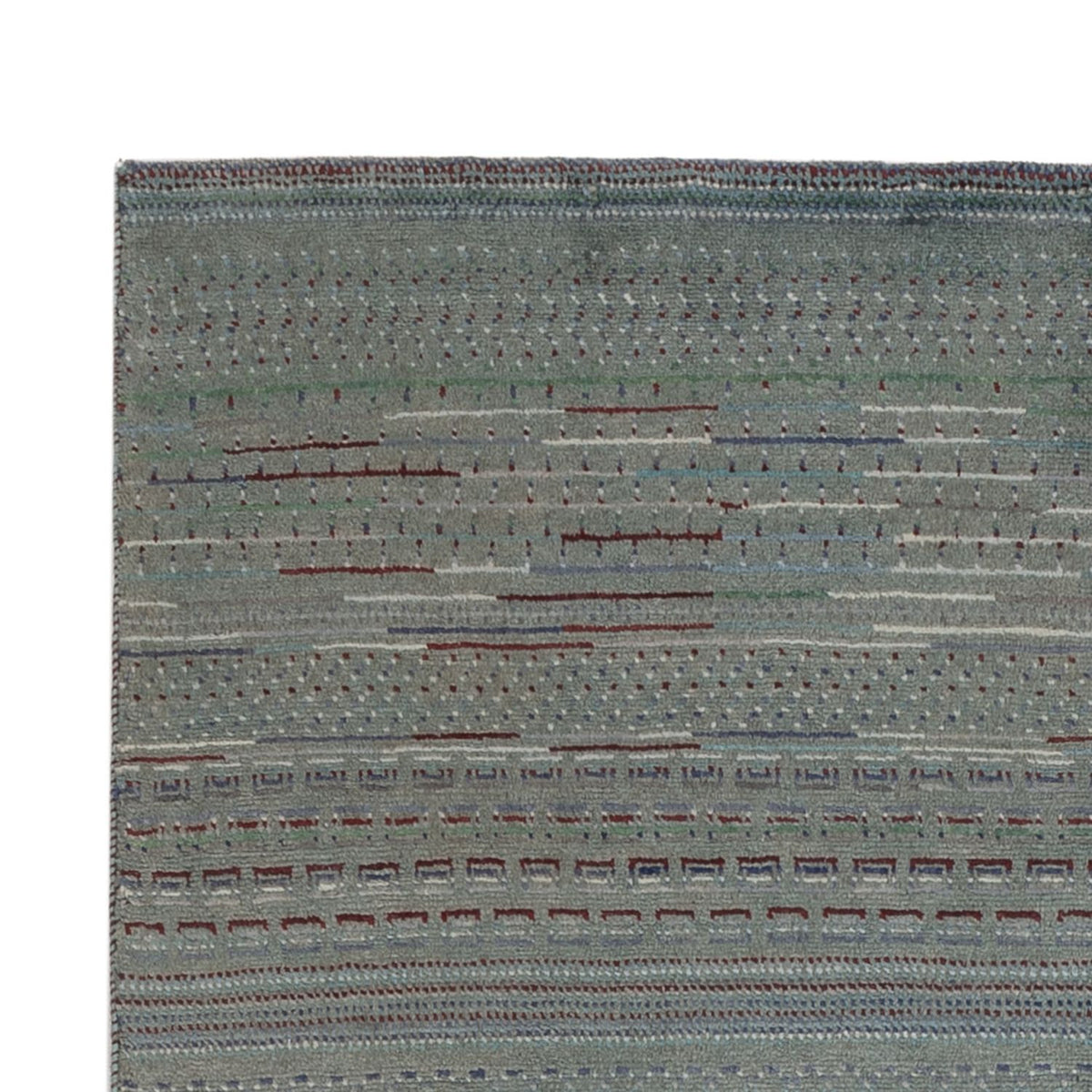 Tappeto Gabbeh - Persero - 208 x 136 cm - verde scuro