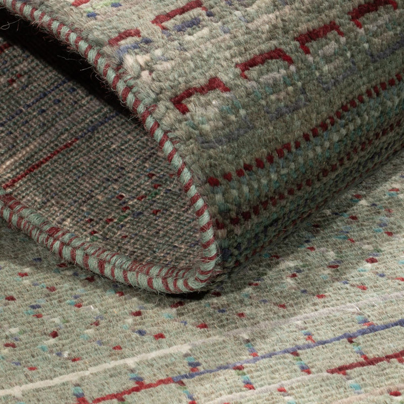 Tappeto Gabbeh - Persero - 208 x 136 cm - verde scuro