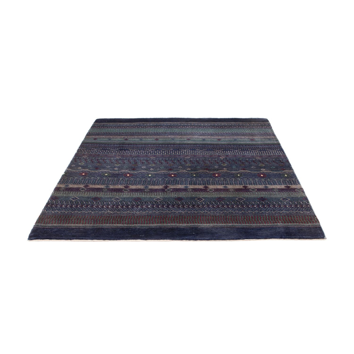 Tappeto Gabbeh - Persero - 191 x 140 cm - blu scuro