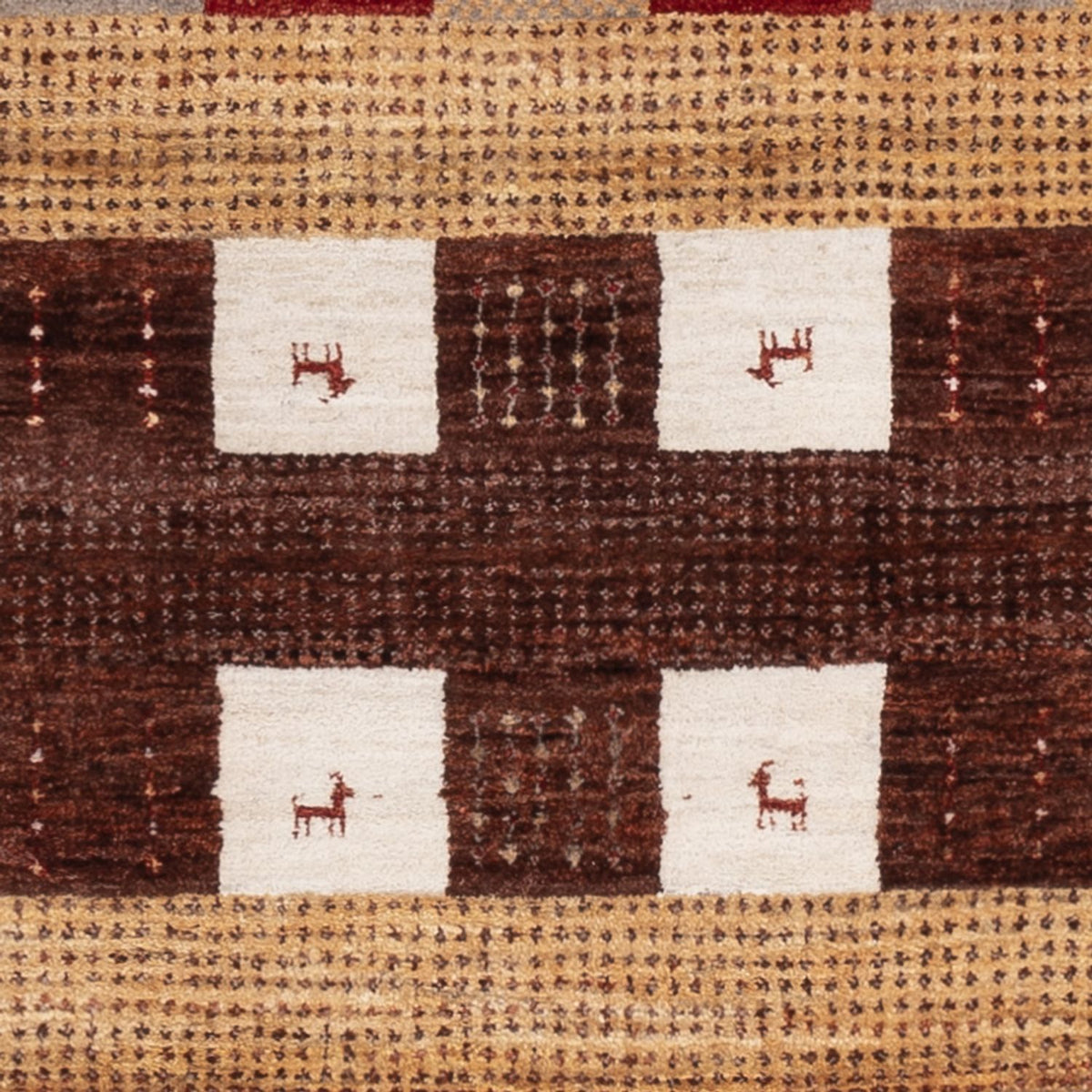 Tappeto Gabbeh - Loribaft Indus - 204 x 143 cm - multicolore