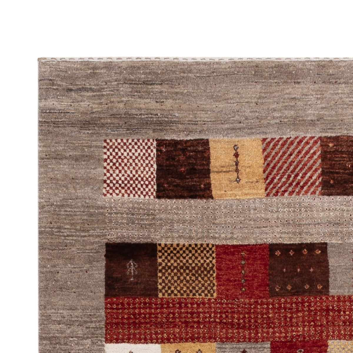 Tappeto Gabbeh - Loribaft Indus - 204 x 143 cm - multicolore
