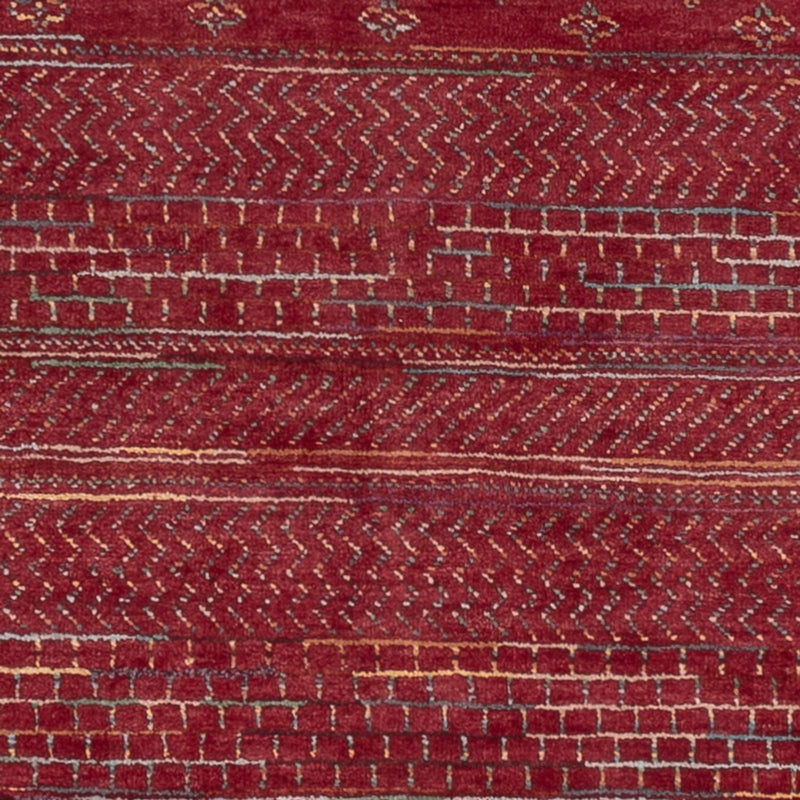Tappeto Gabbeh - Loribaft Indus - 192 x 122 cm - rosso