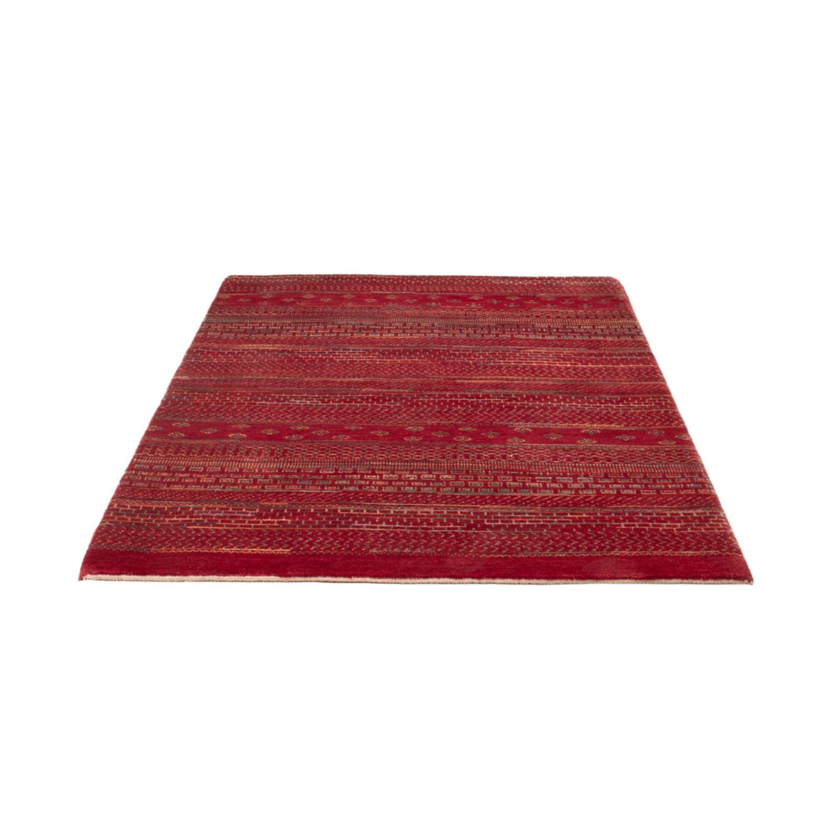Tappeto Gabbeh - Loribaft Indus - 192 x 122 cm - rosso