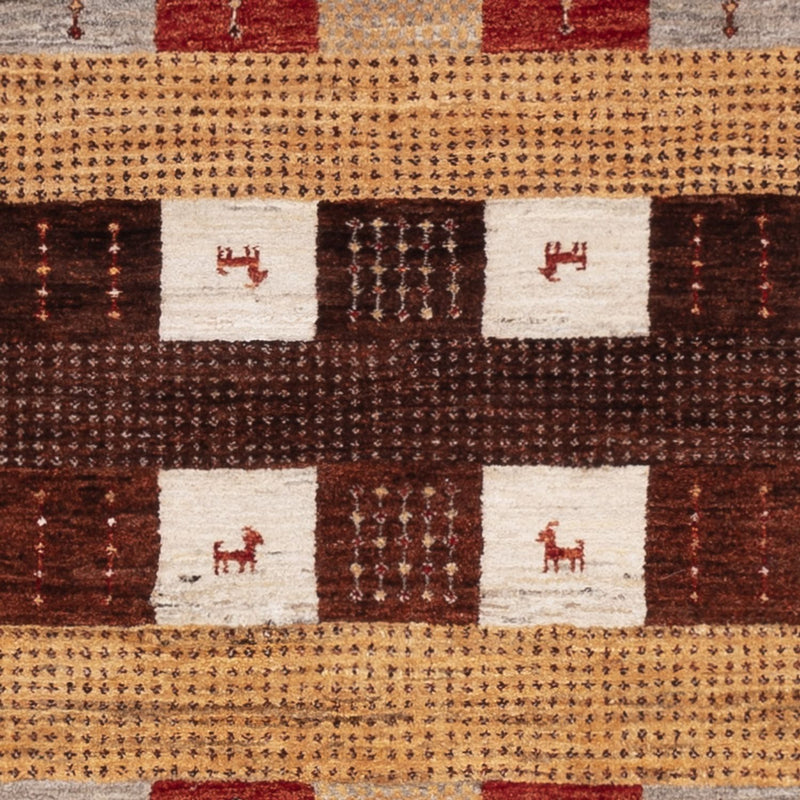 Tappeto Gabbeh - Loribaft Indus - 205 x 150 cm - multicolore