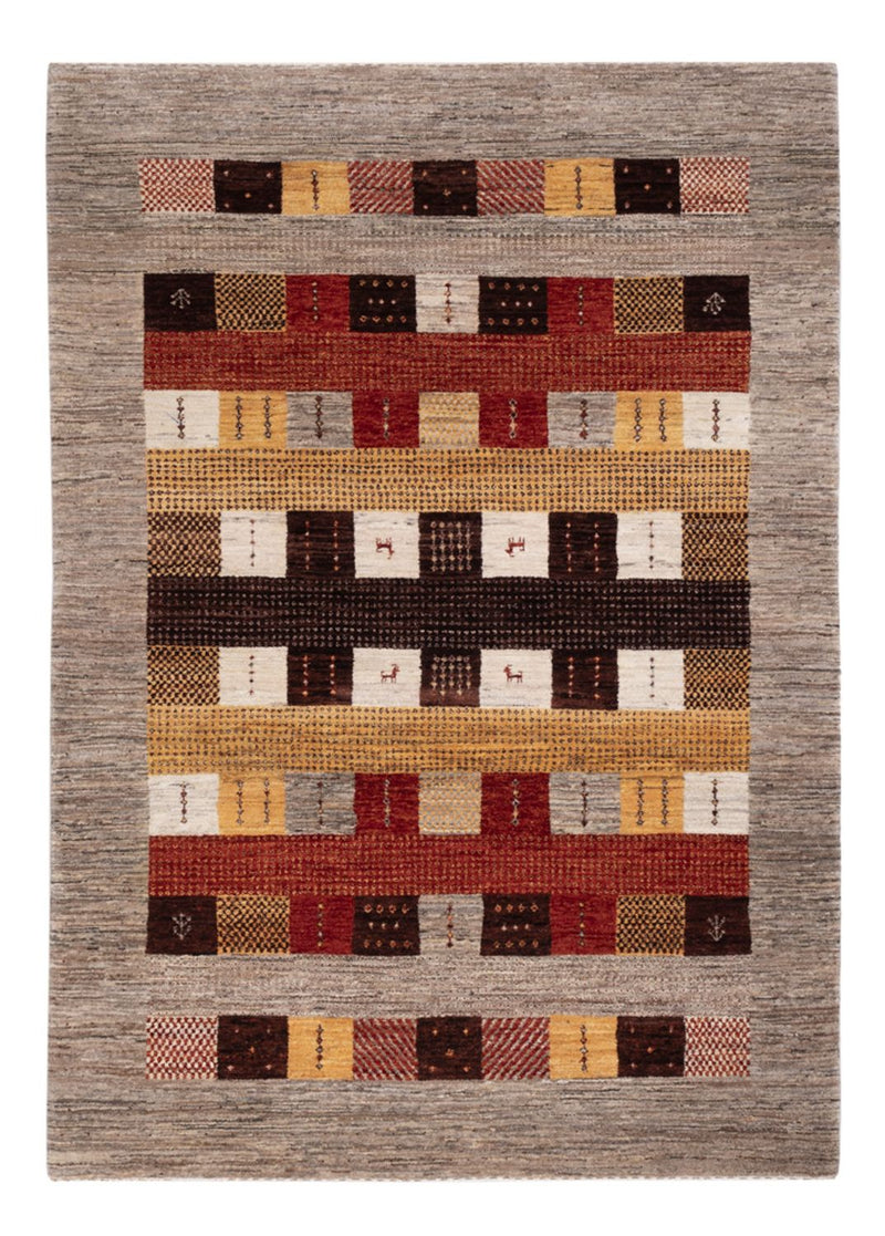 Tappeto Gabbeh - Loribaft Indus - 205 x 144 cm - multicolore