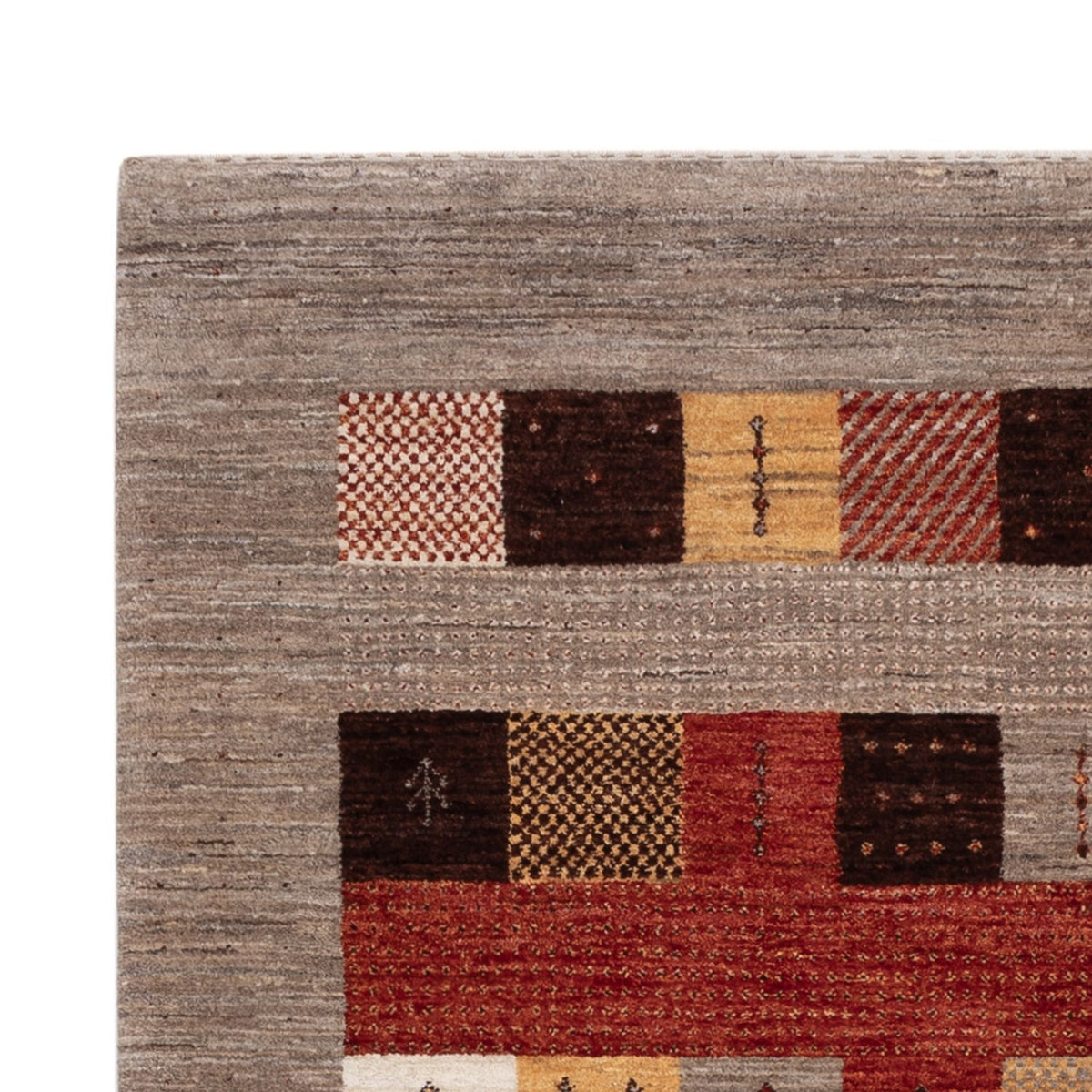 Tappeto Gabbeh - Loribaft Indus - 216 x 147 cm - multicolore