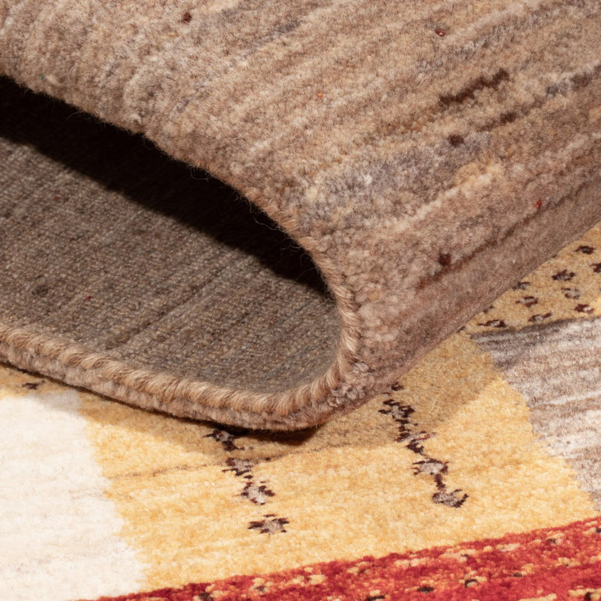 Tappeto Gabbeh - Loribaft Indus - 216 x 147 cm - multicolore