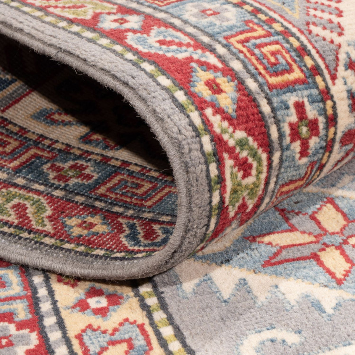 Tappeto Ziegler - Kazak - 302 x 202 cm - blu chiaro