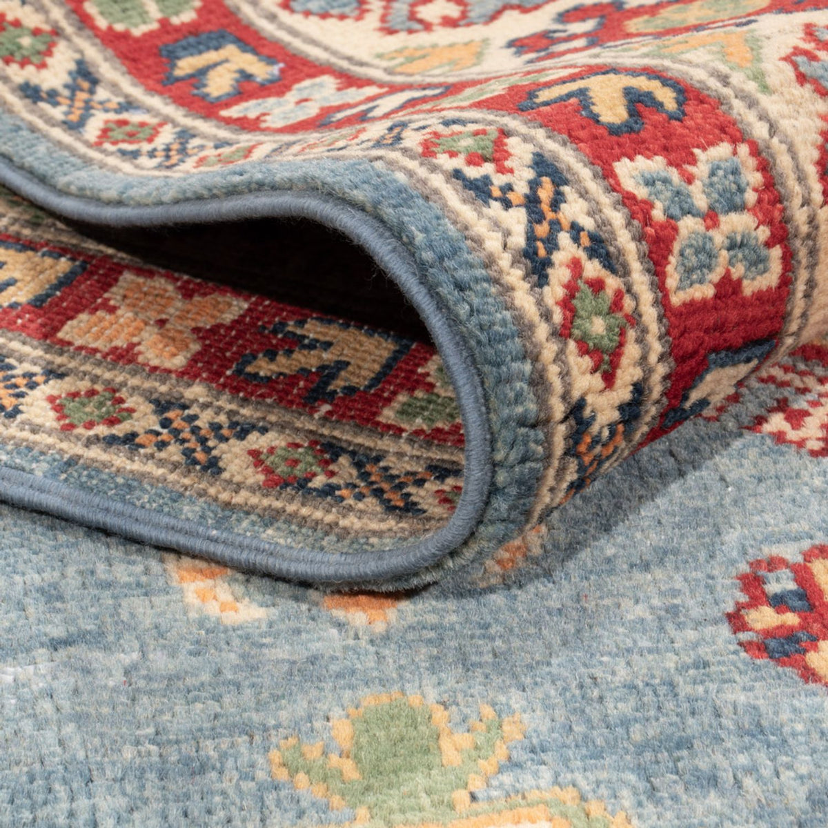 Tappeto Ziegler - Kazak - 202 x 153 cm - blu