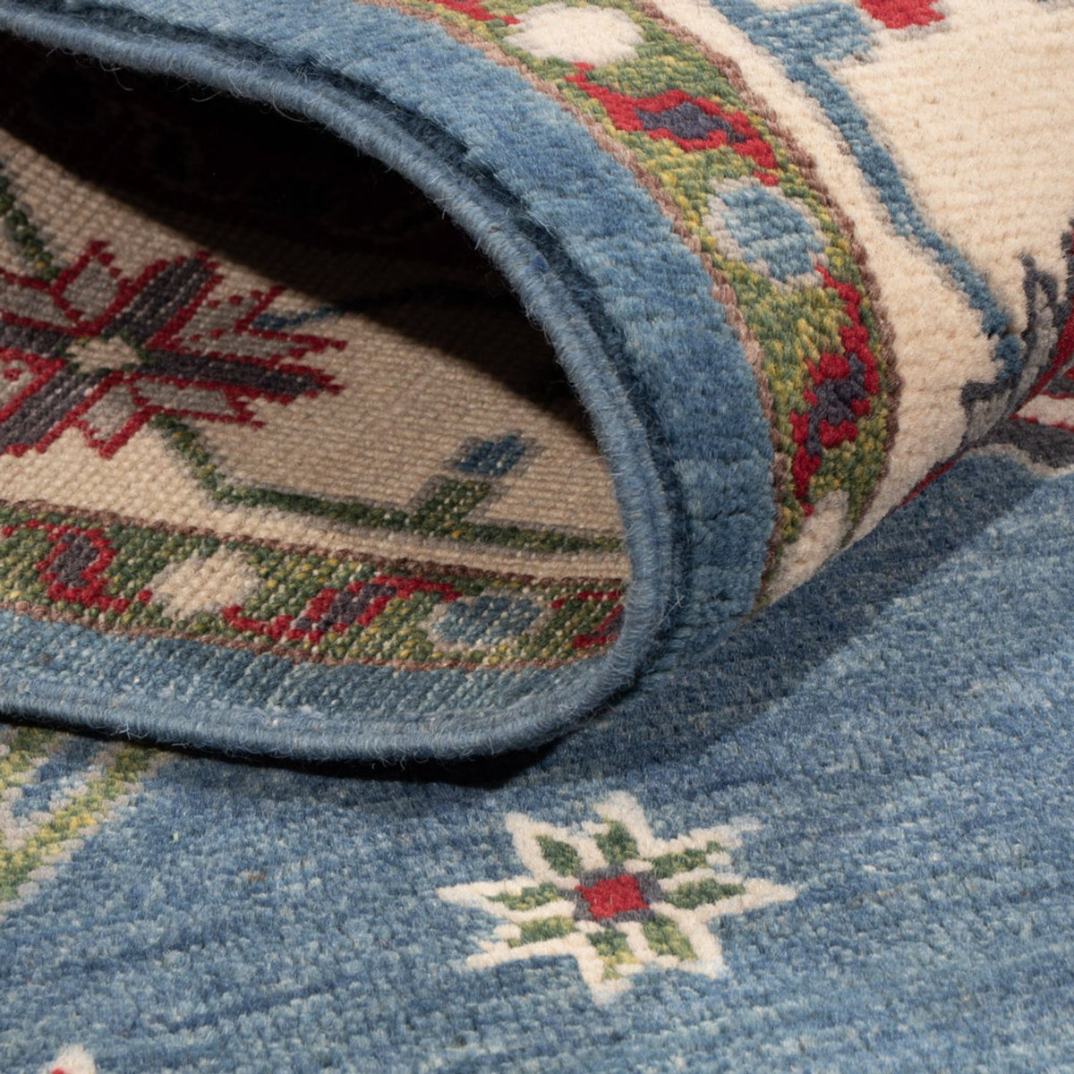 Tappeto Ziegler - Kazak - 207 x 147 cm - blu