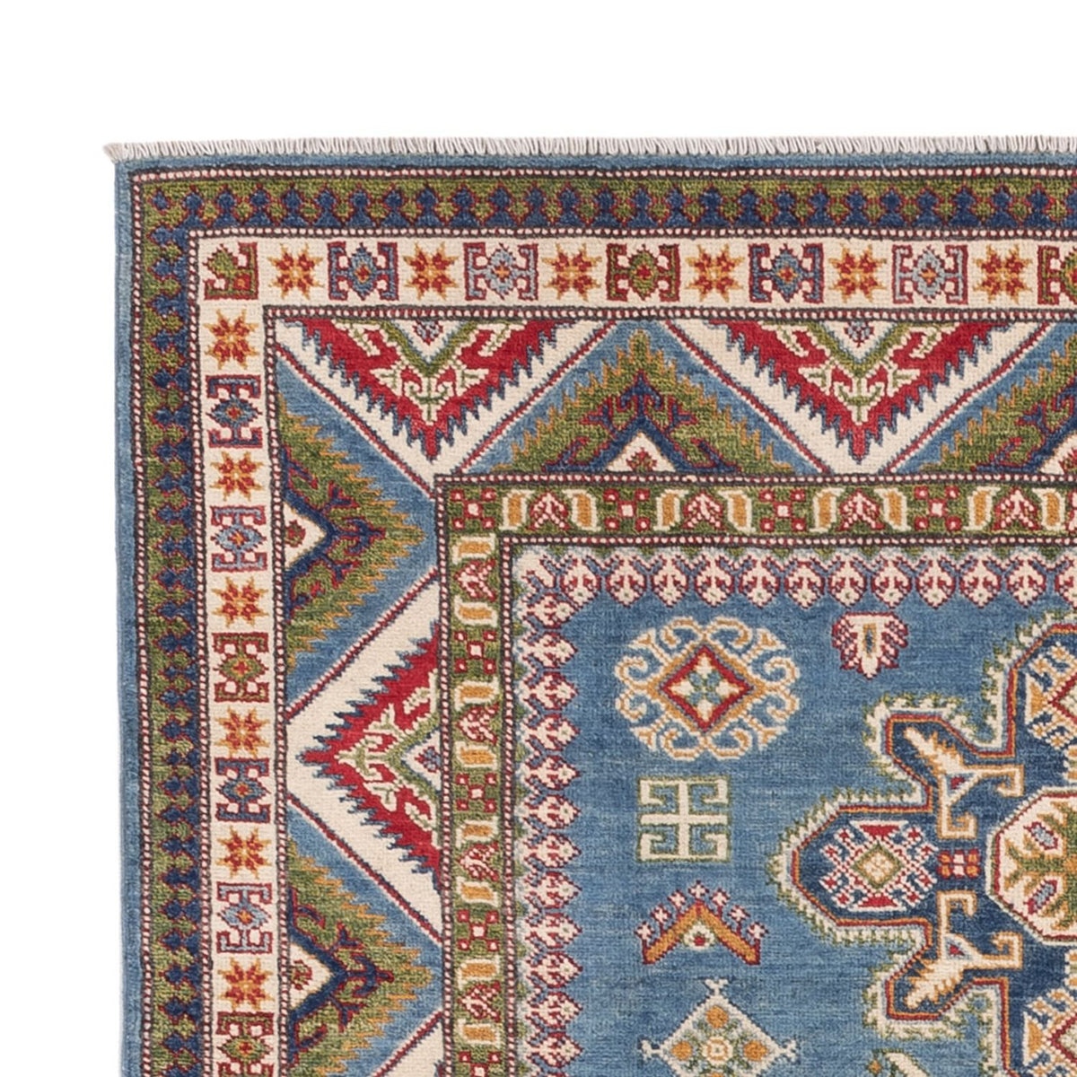 Tappeto Ziegler - Kazak - 193 x 148 cm - blu