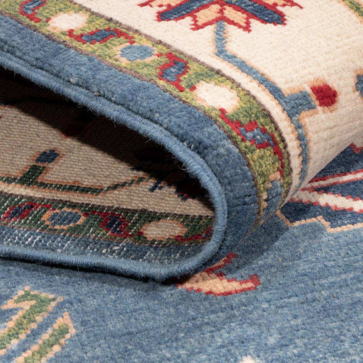 Tappeto Ziegler - Kazak - 206 x 156 cm - blu