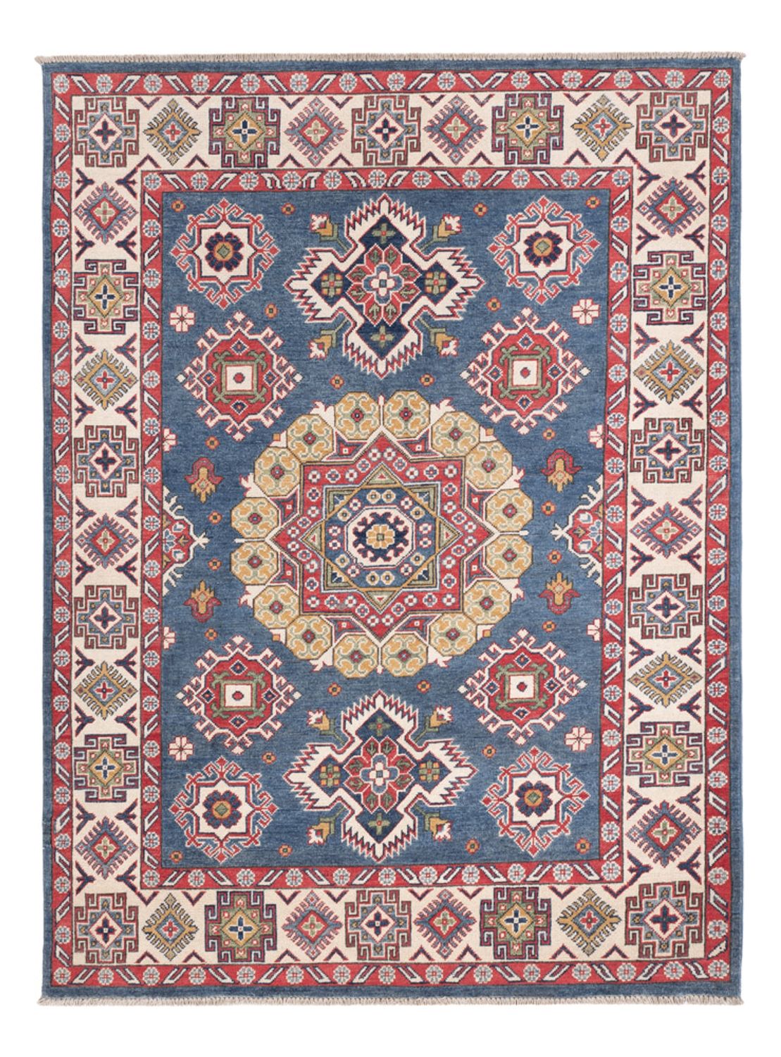 Tappeto Ziegler - Kazak - 205 x 152 cm - blu