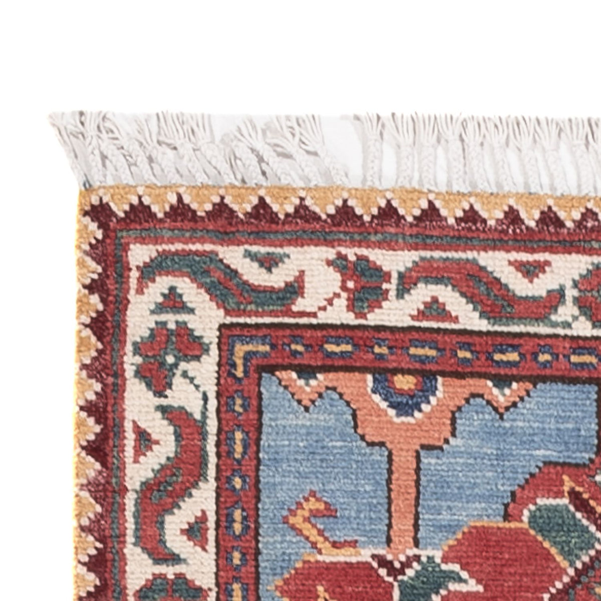 Tappeto corsia Tappeto Ziegler - Kazak - 287 x 77 cm - blu