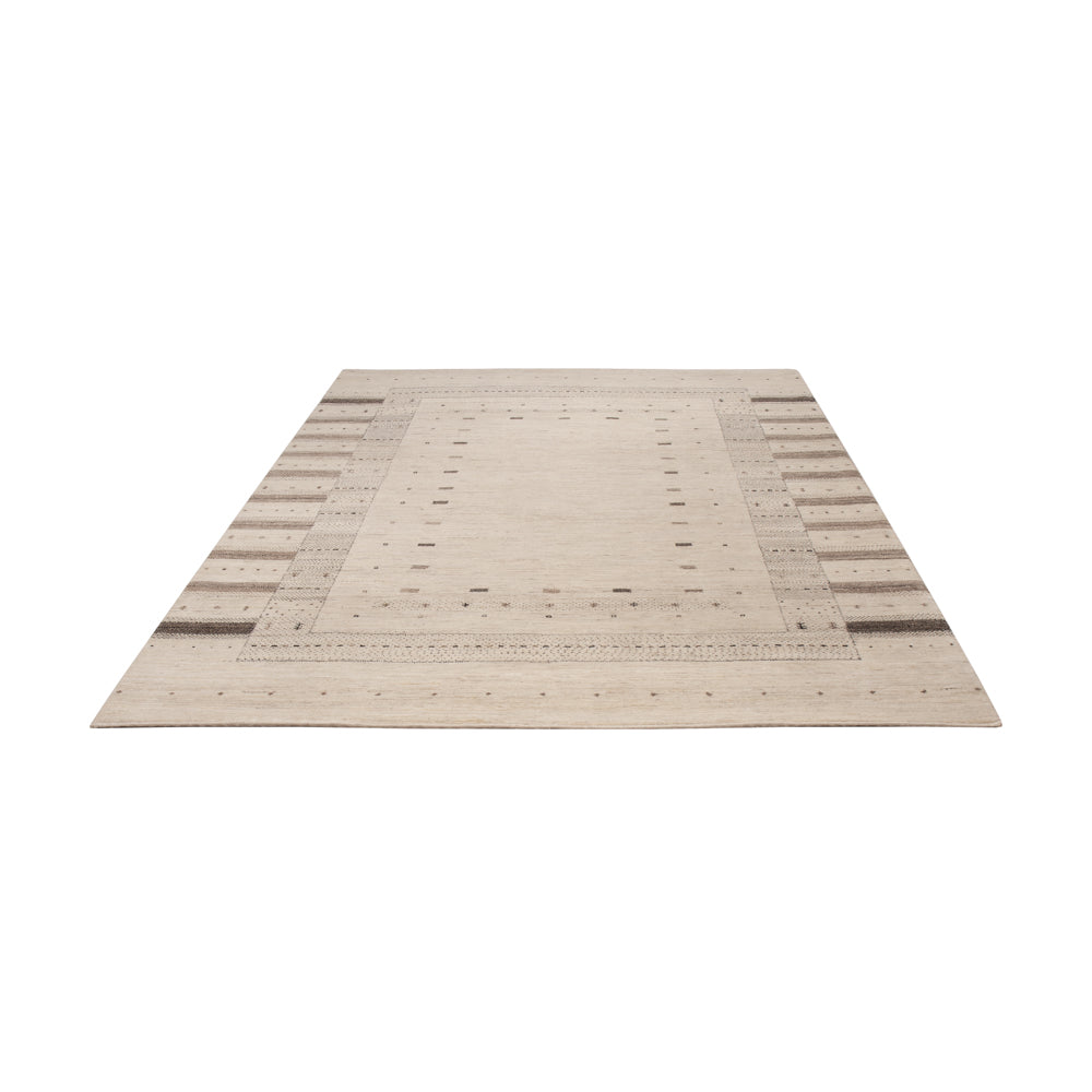 Tappeto Gabbeh - Loribaft Indus - 246 x 176 cm - beige chiaro