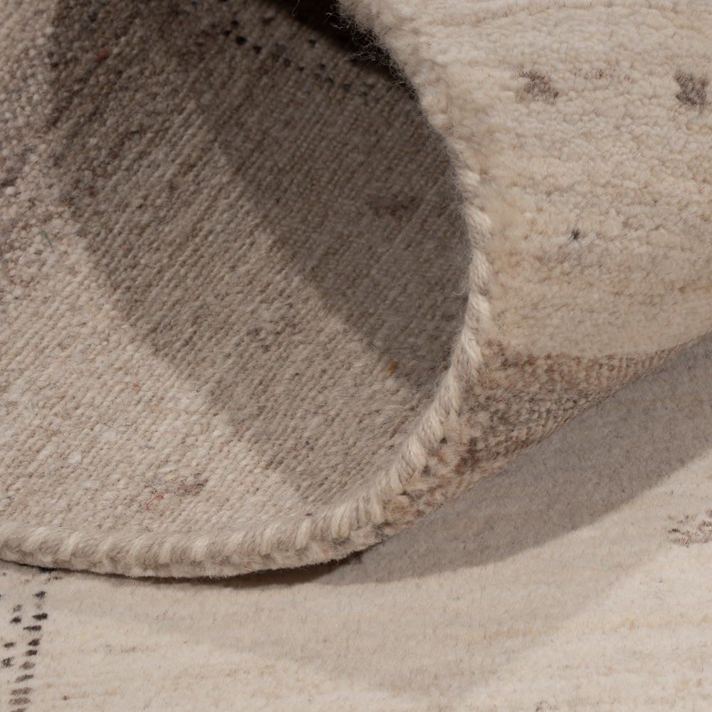 Tappeto Gabbeh - Loribaft Indus - 245 x 174 cm - beige chiaro