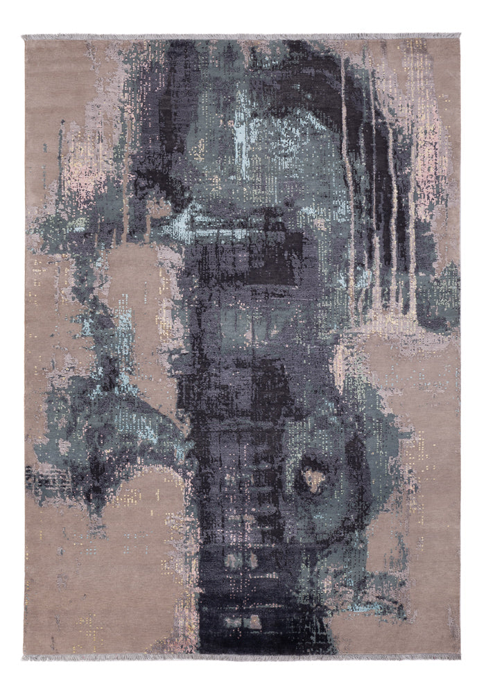 Tappeto di design - 251 x 176 cm - multicolore