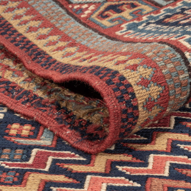 Tappeto Kelim - Orientale - Soumak - 212 x 170 cm - multicolore