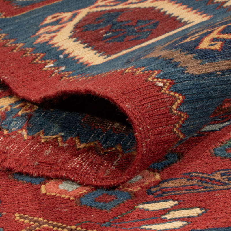 Tappeto Kelim - Orientale - Soumak - 228 x 175 cm - ruggine