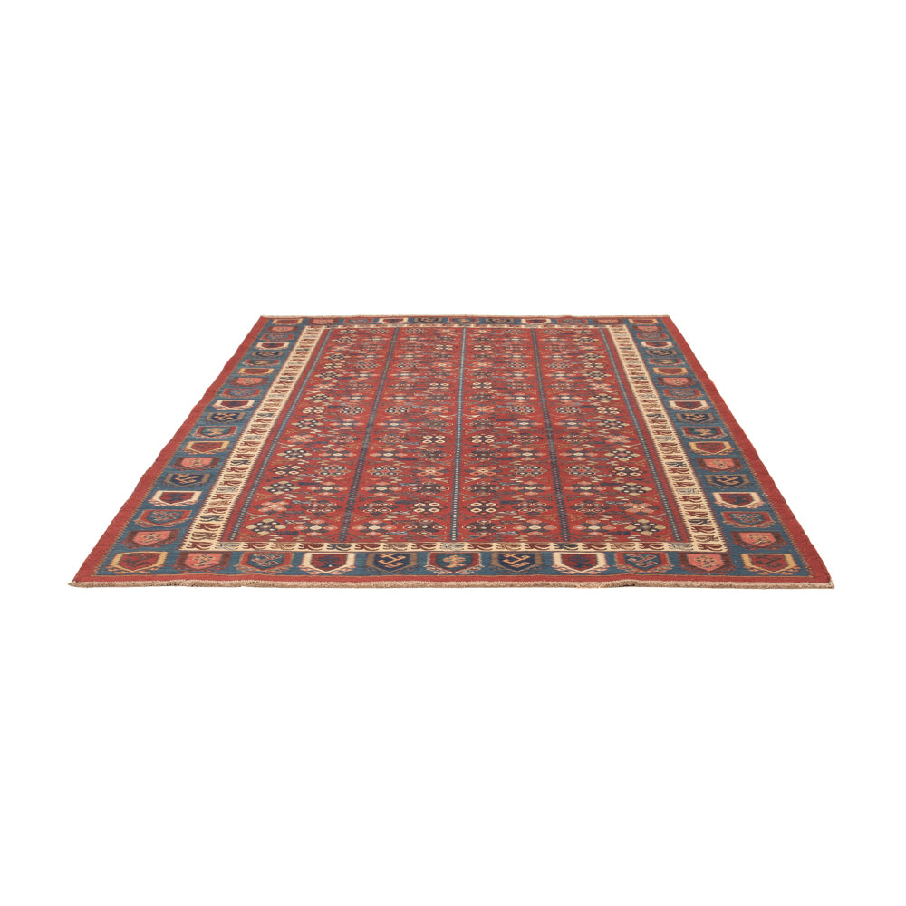 Tappeto Kelim - Orientale - Soumak - 228 x 175 cm - ruggine