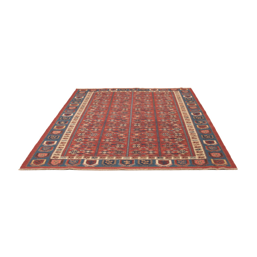 Tappeto Kelim - Orientale - Soumak - 229 x 175 cm - ruggine