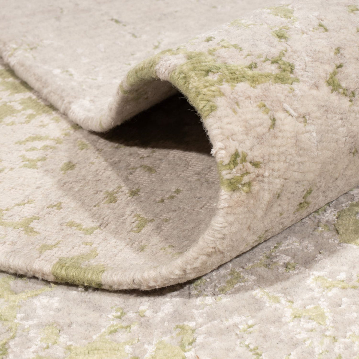 Tappeto di design - 302 x 250 cm - verde chiaro
