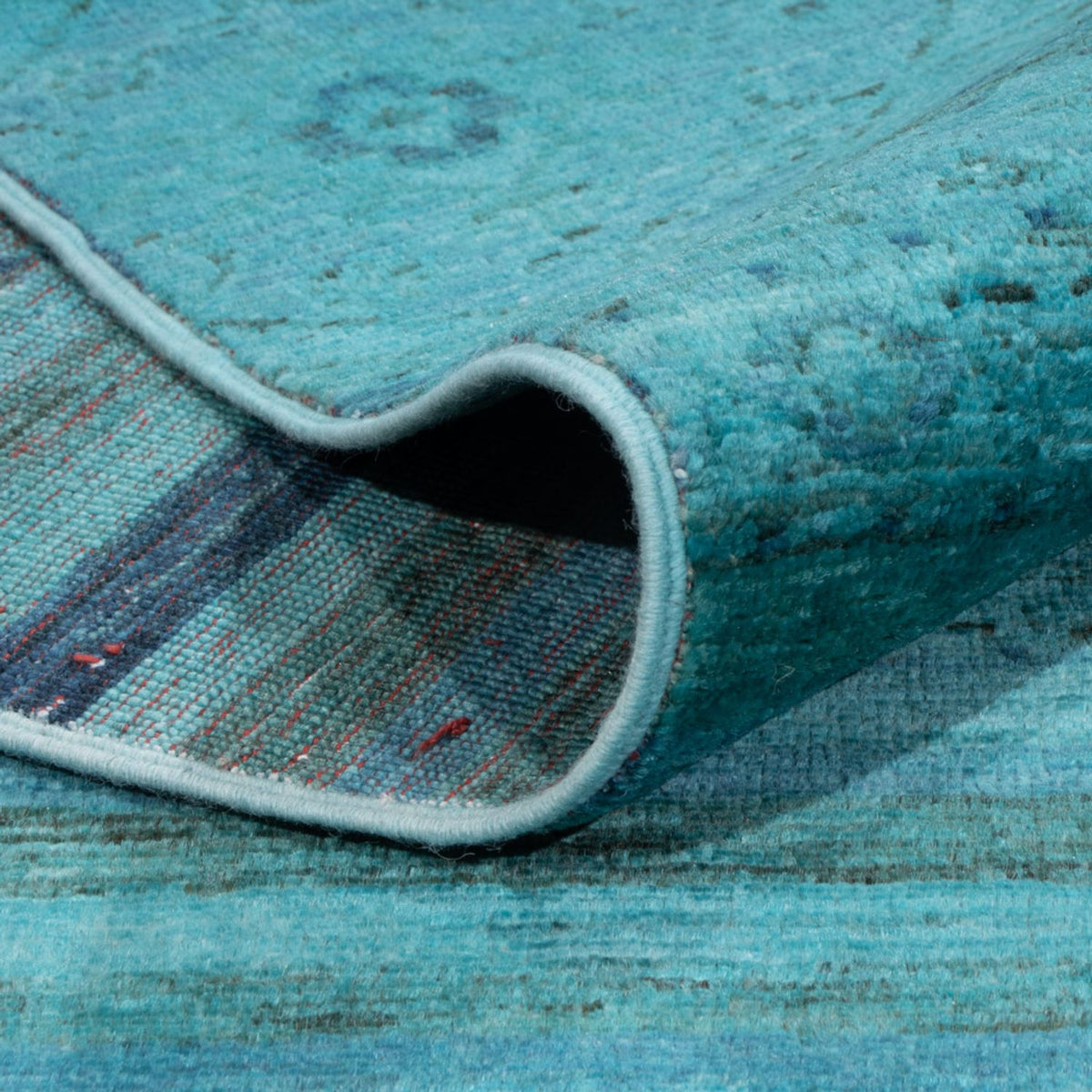 Tappeto di design - 288 x 240 cm - turchese