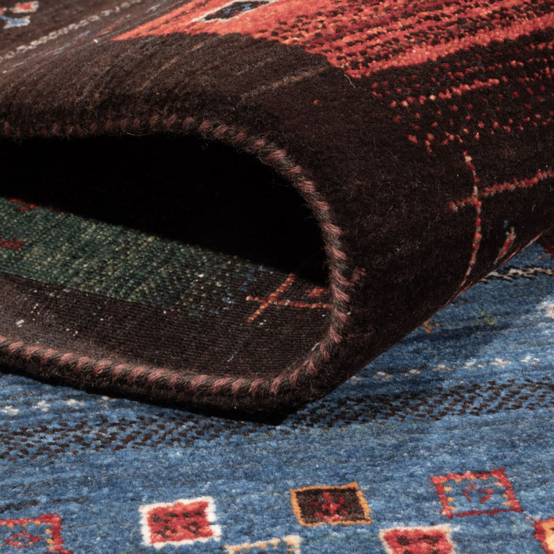 Tappeto Gabbeh - Loribaft Indus - 304 x 257 cm - multicolore