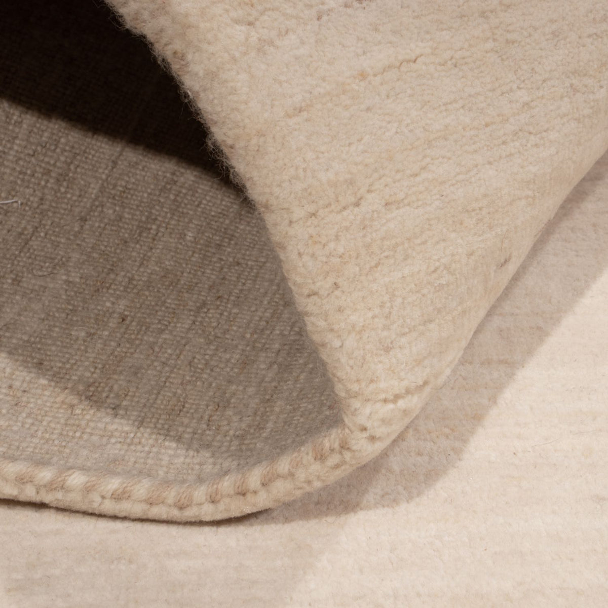 Tappeto Gabbeh - Loribaft Indus - 150 x 106 cm - crema