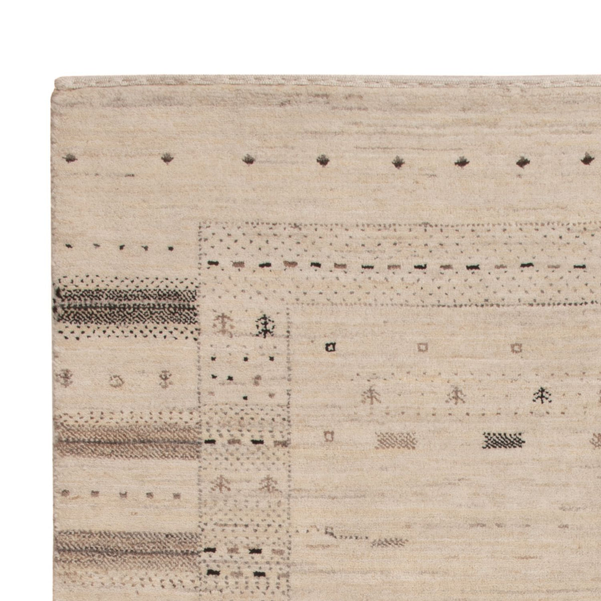 Tappeto Gabbeh - Loribaft Indus - 153 x 108 cm - beige