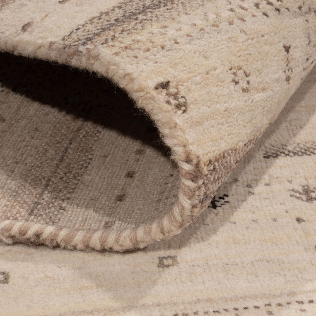 Tappeto Gabbeh - Loribaft Indus - 153 x 108 cm - beige