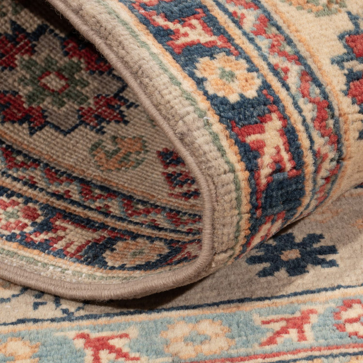 Tappeto Ziegler - Kazak - 180 x 118 cm - blu chiaro