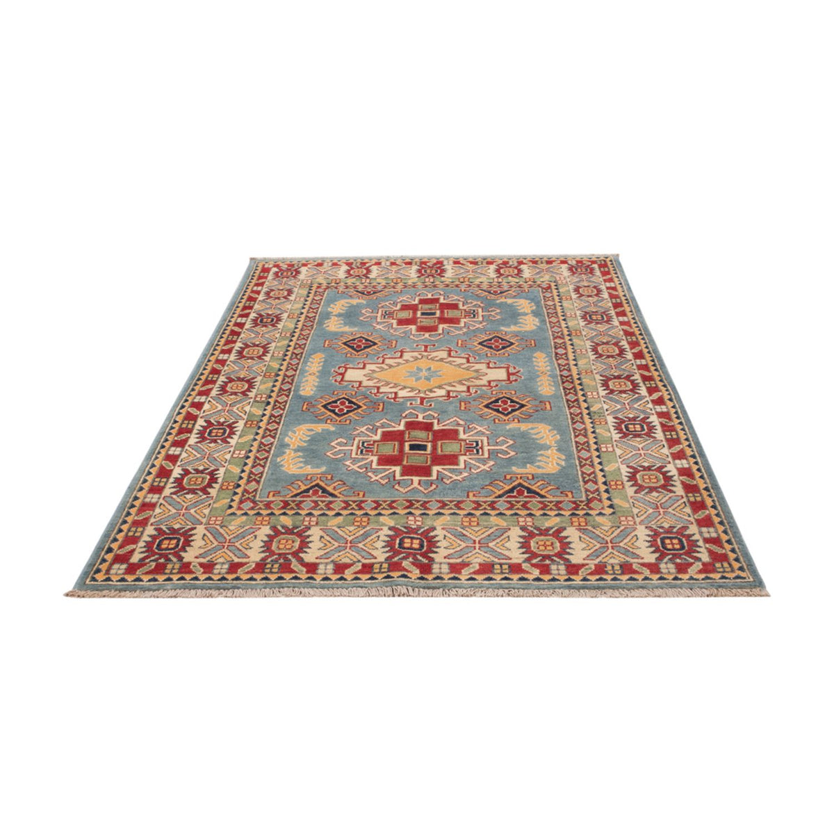 Tappeto Ziegler - Kazak - 180 x 120 cm - blu chiaro