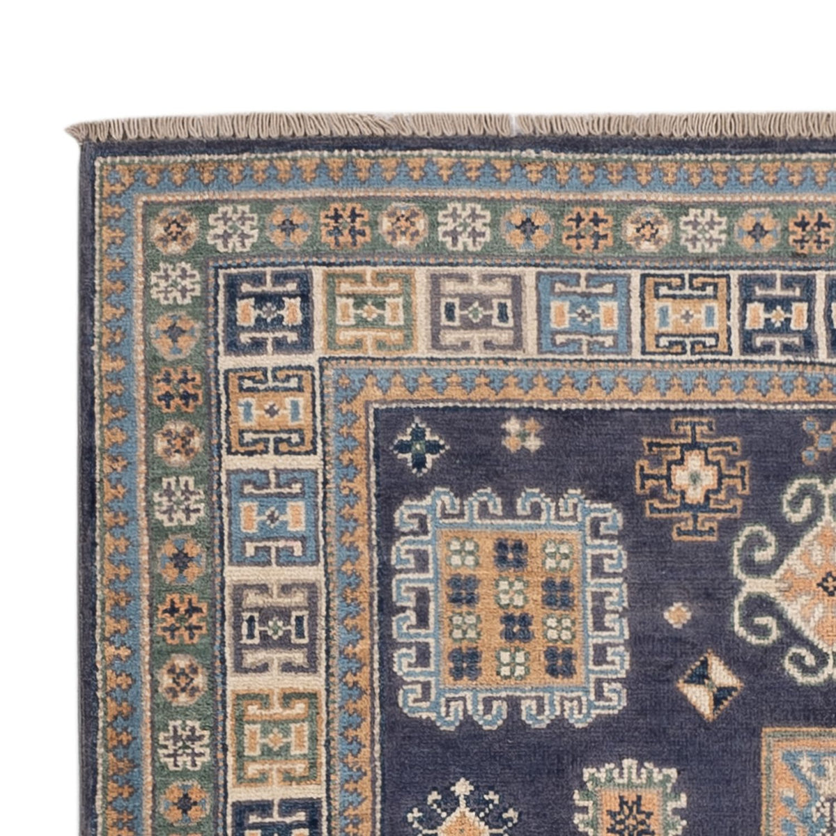 Tappeto Ziegler - Kazak - 180 x 117 cm - blu scuro