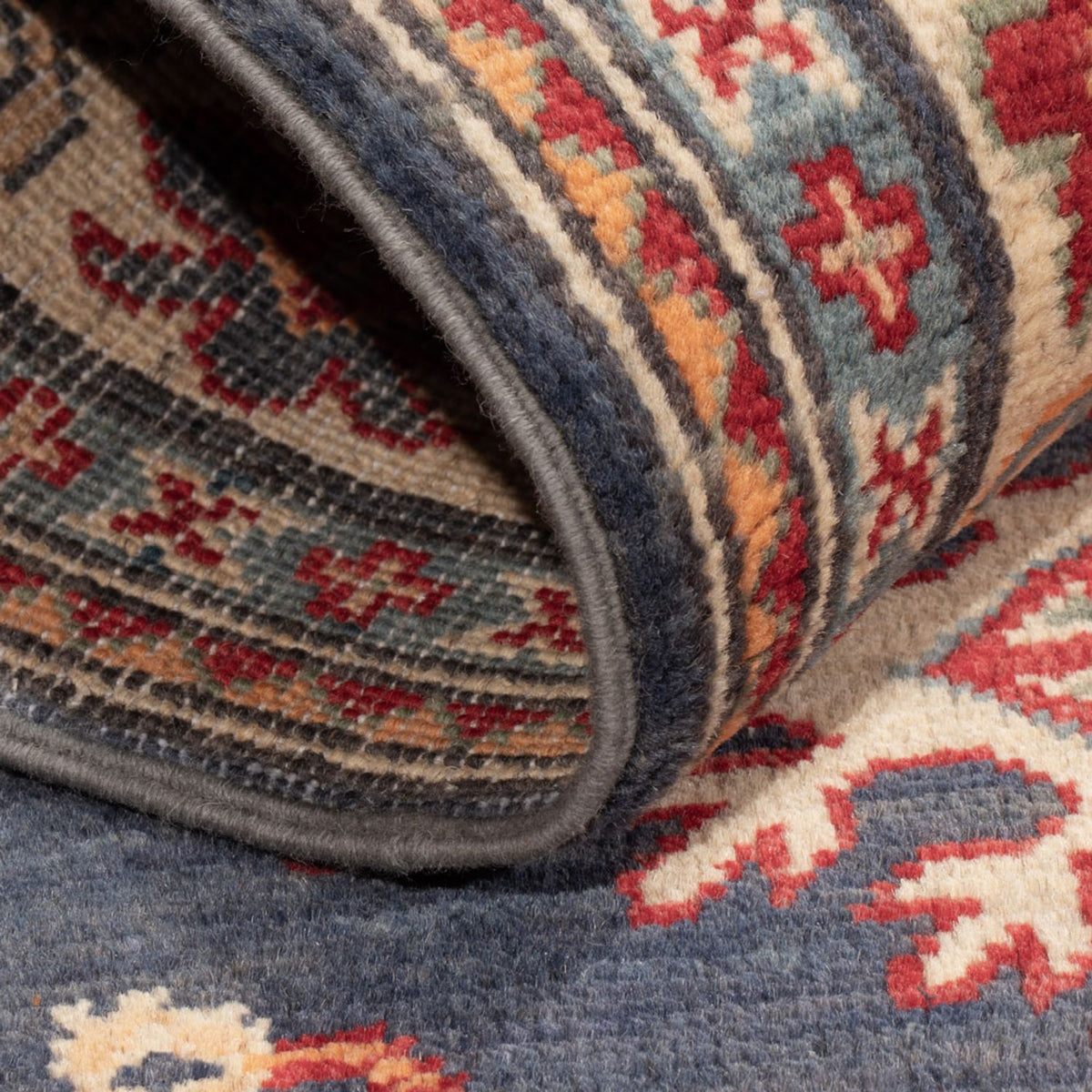 Tappeto Ziegler - Kazak - 148 x 97 cm - blu scuro