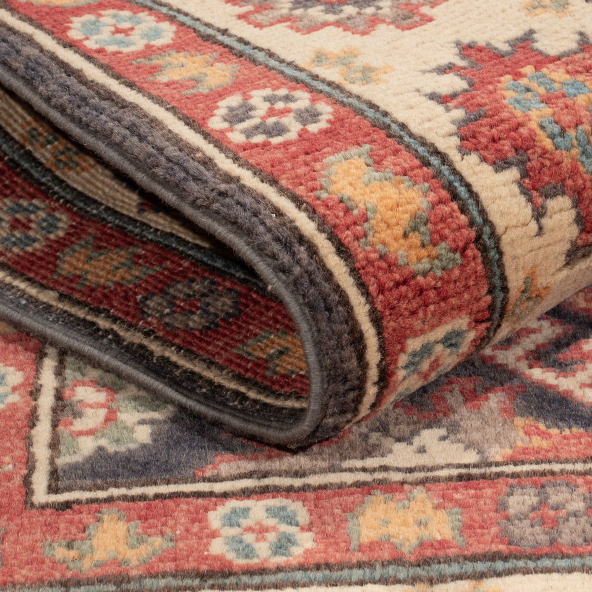 Tappeto Ziegler - Kazak - 147 x 99 cm - blu scuro