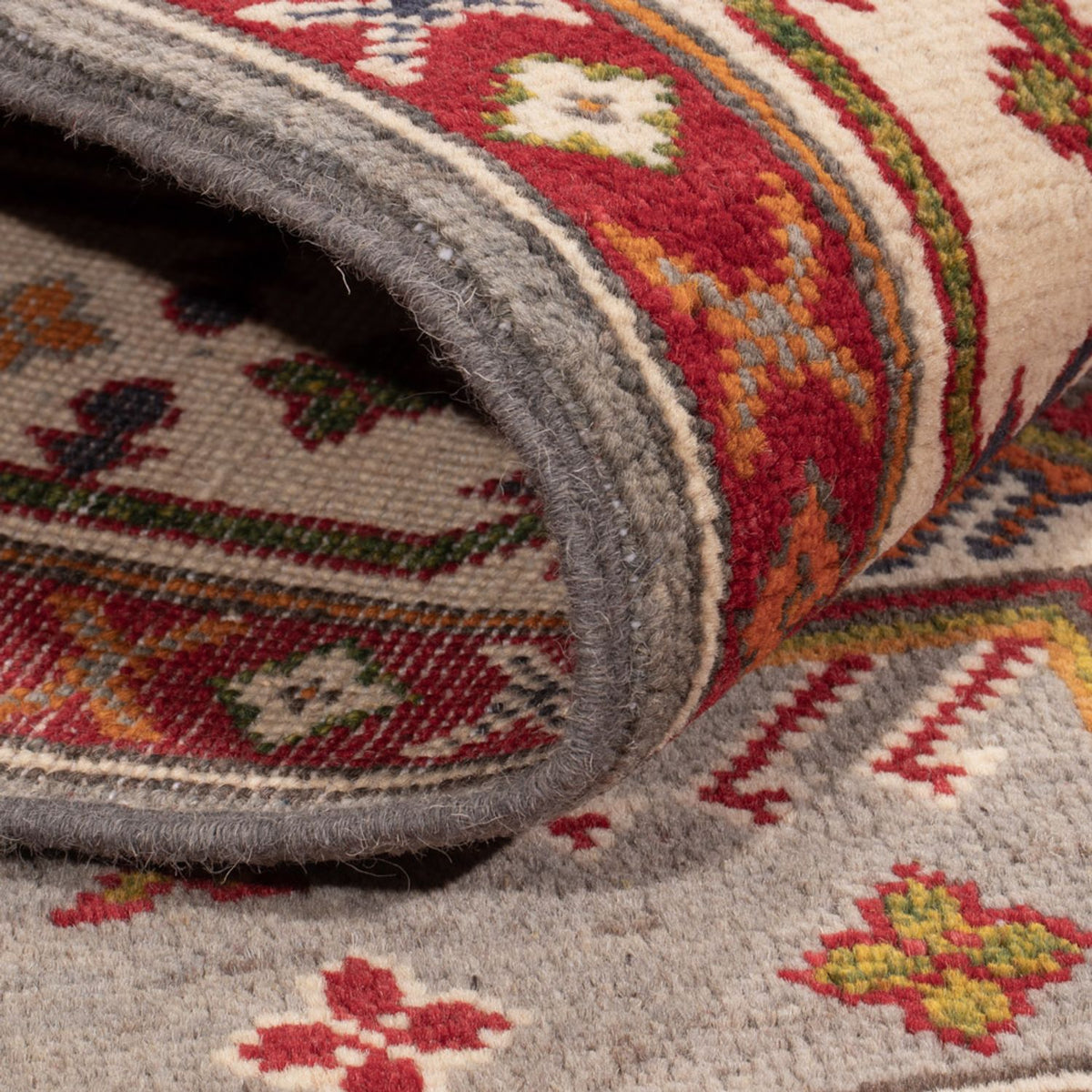 Tappeto Ziegler - Kazak - 181 x 123 cm - blu chiaro