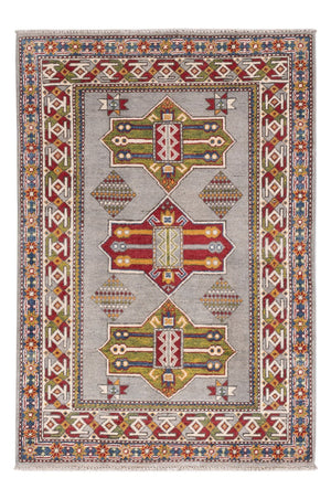 Tappeto Ziegler - Kazak - 149 x 101 cm - blu chiaro