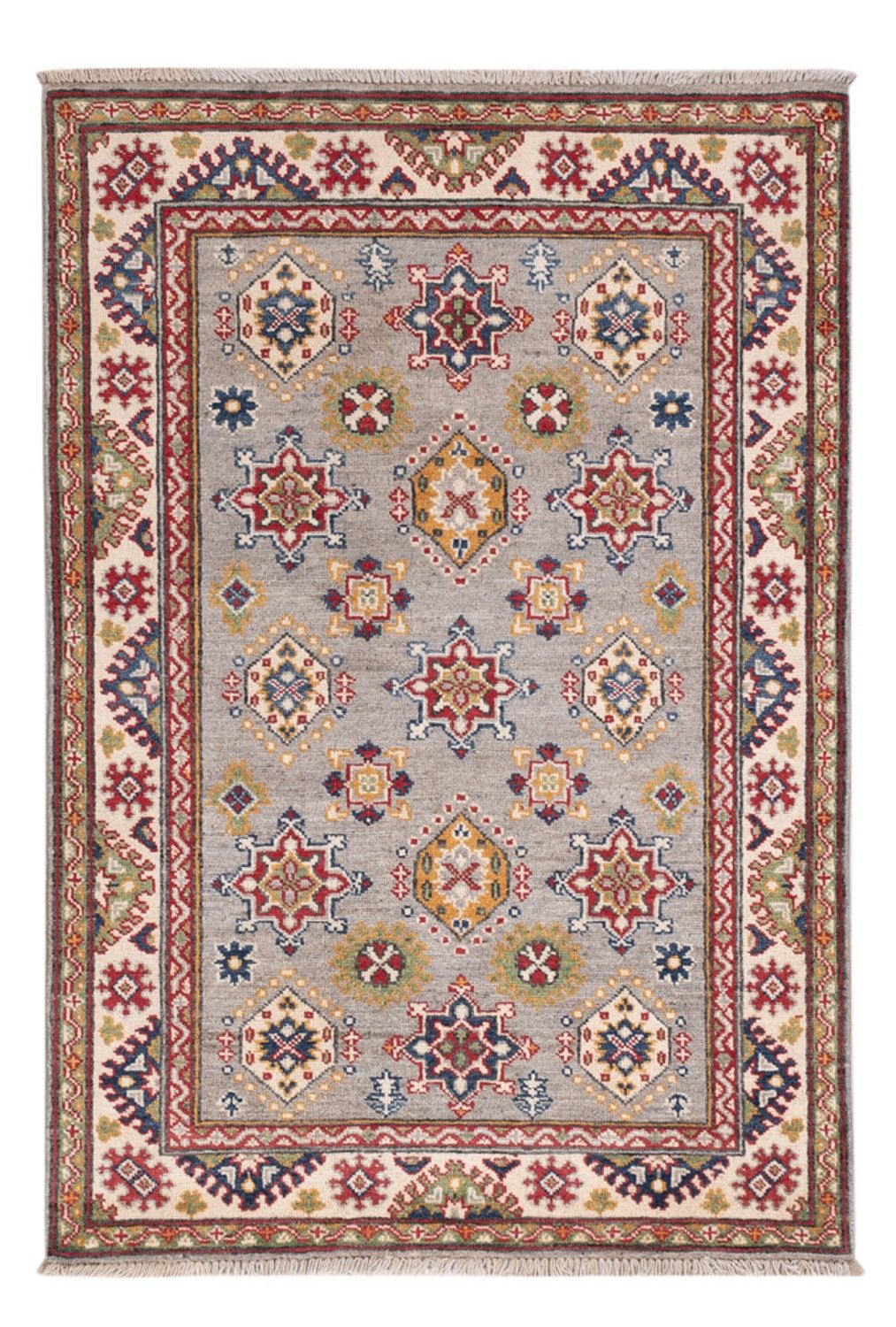 Tappeto Ziegler - Kazak - 154 x 102 cm - blu chiaro