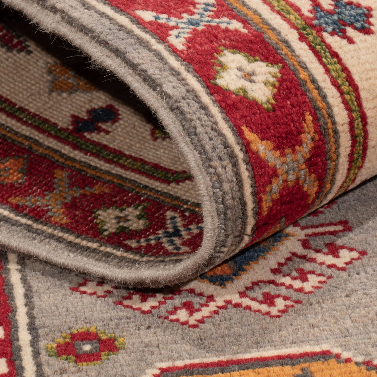 Tappeto Ziegler - Kazak - 181 x 122 cm - blu chiaro