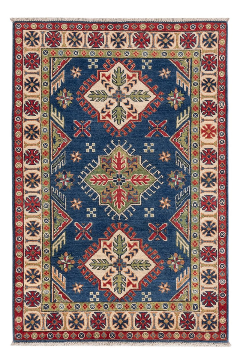 Tappeto Ziegler - Kazak - 152 x 98 cm - blu